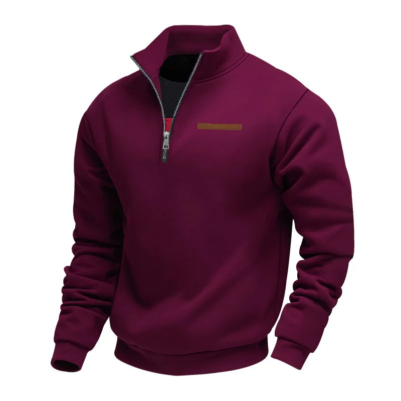 Men's Fleece Sweatshirt Casual Style 4