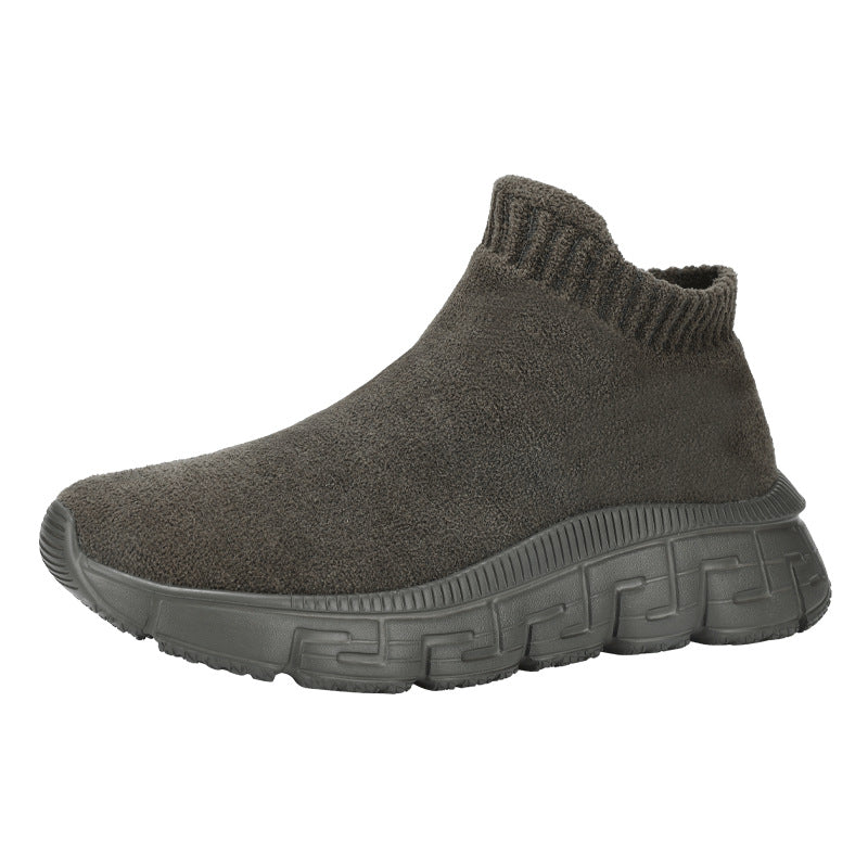 Menn Slip-On Joggesko med Elastisk Design 0