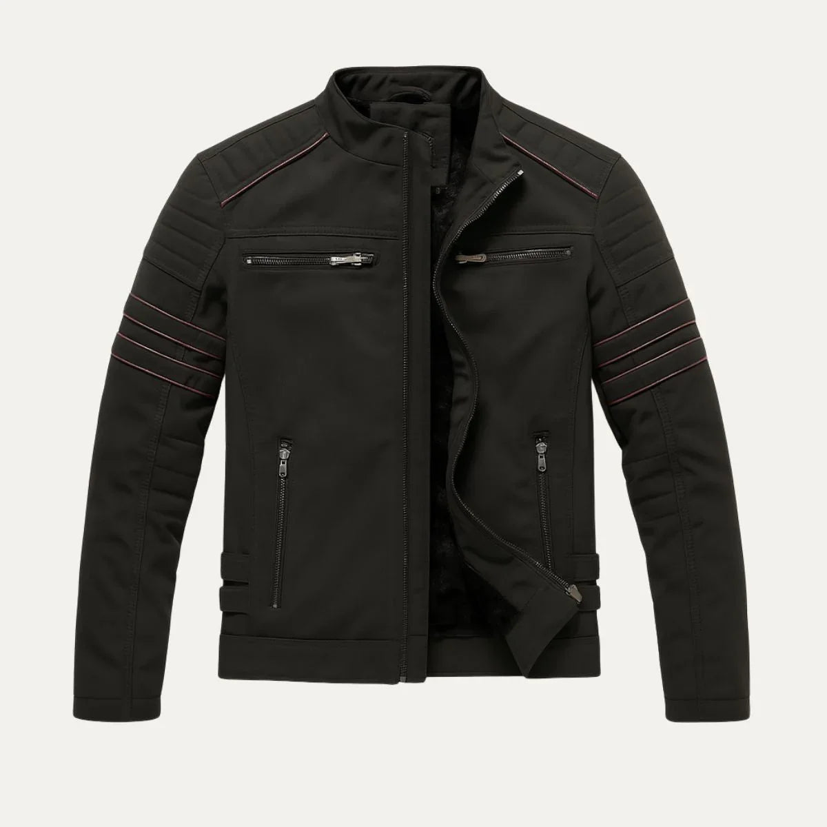 Menns Bikerjakke Torino-stil 3