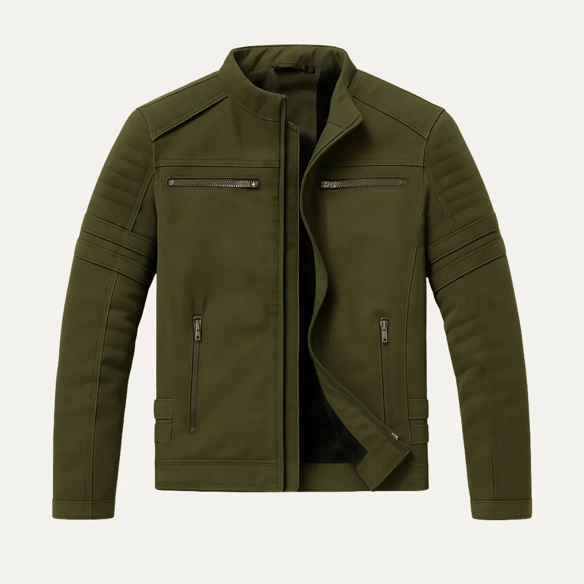 Menns Bikerjakke Torino-stil 4