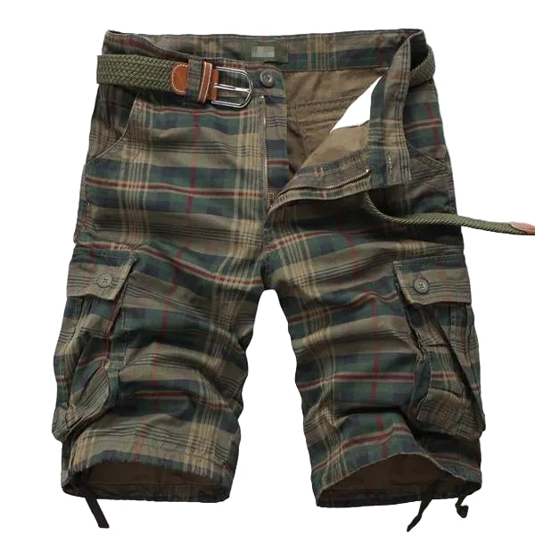 Menns Cargo Shorts Stilig Design 0