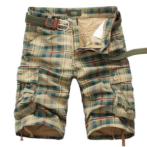 Menns Cargo Shorts Stilig Design 1