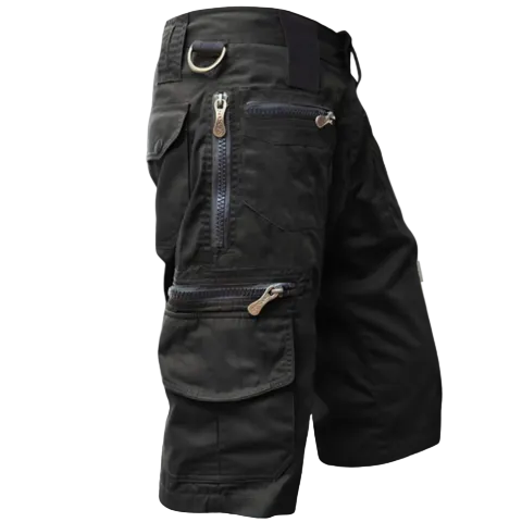 Menns Cargo Shorts Taktisk Stil Komfortabel Passform 0