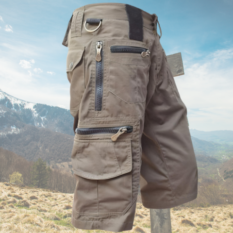Menns Cargo Shorts Taktisk Stil Komfortabel Passform 2