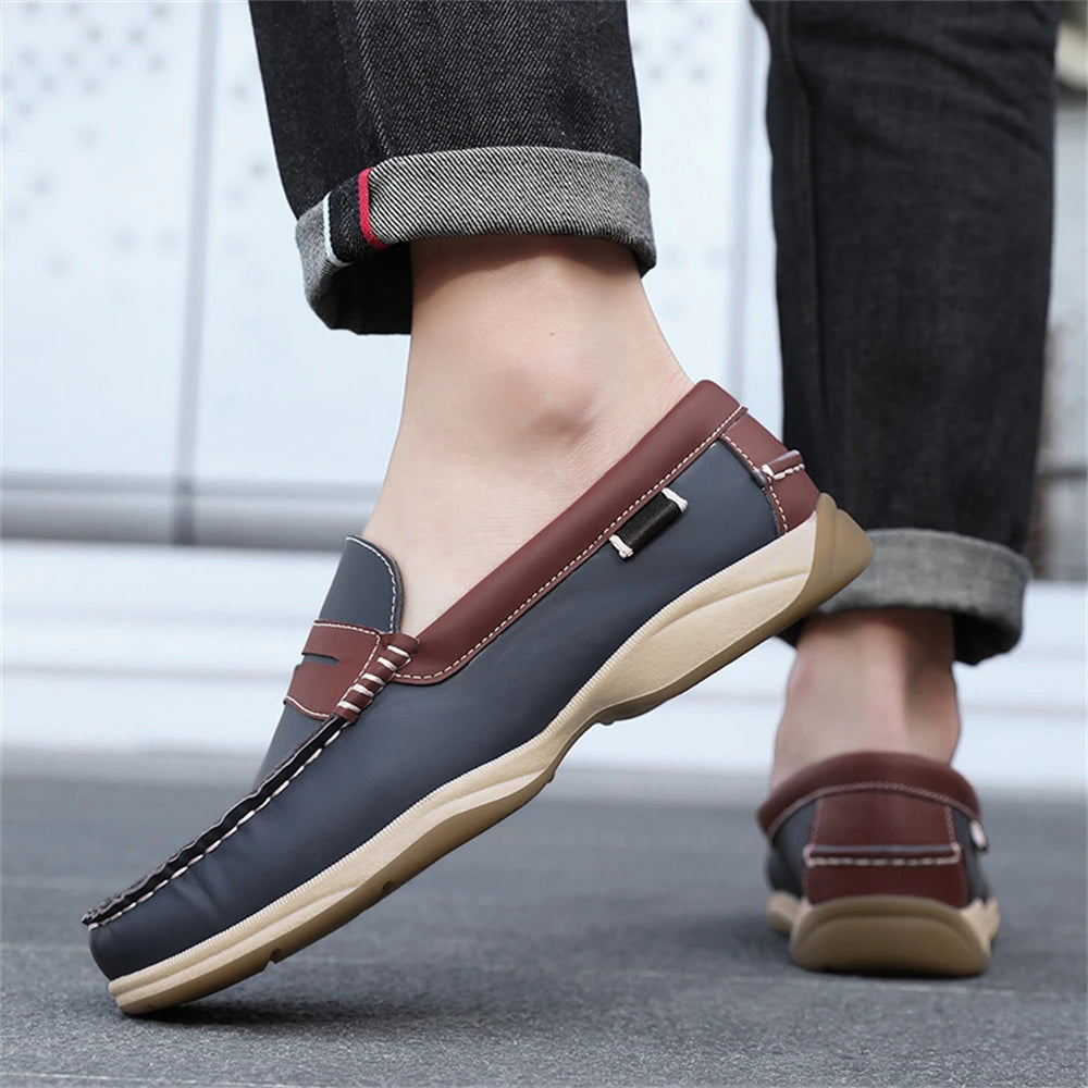 Menns Casual Loafers Sko 5