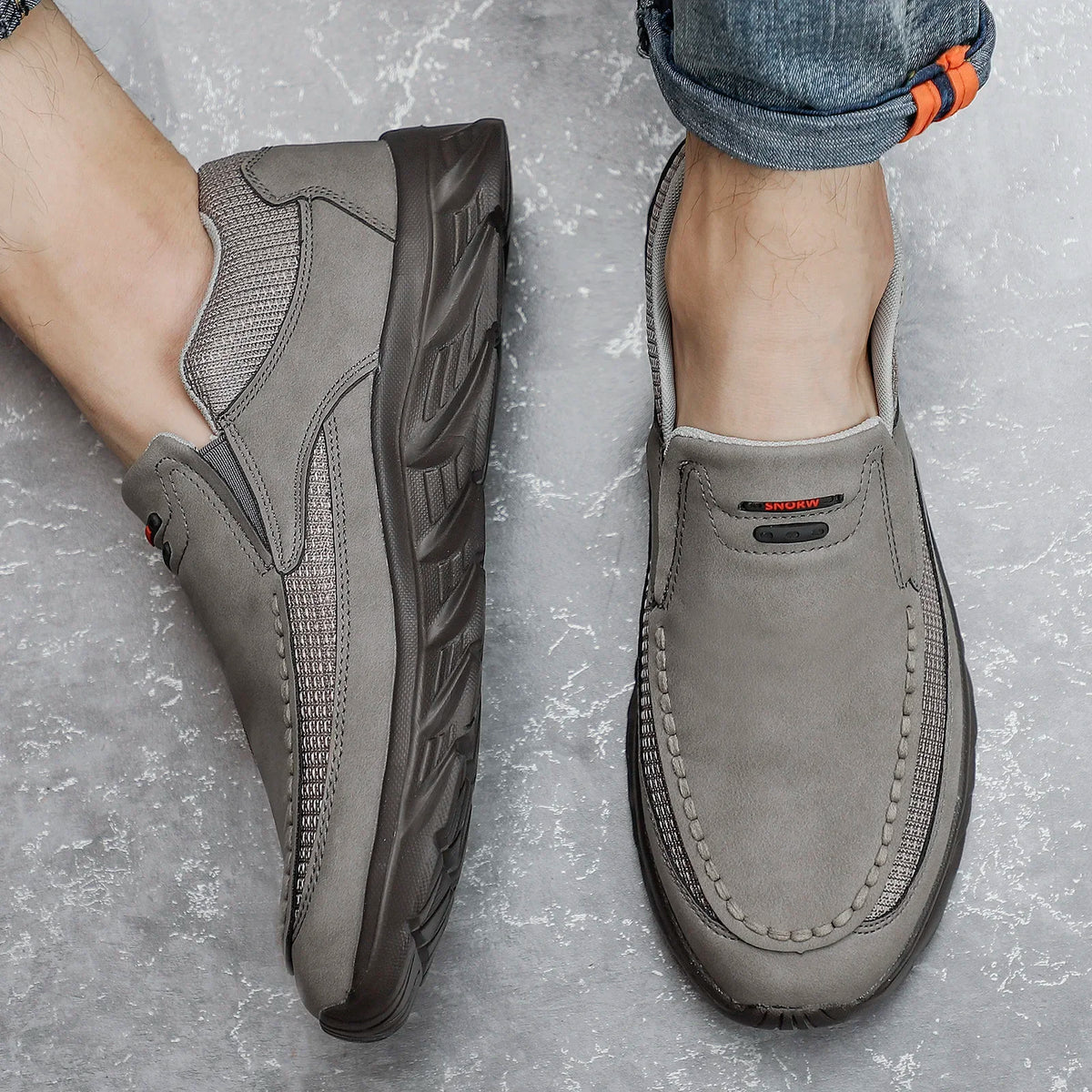 Menns Casual Sko Loafers 5