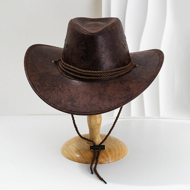 Menns Cowboyhatt med Bred Kant 3