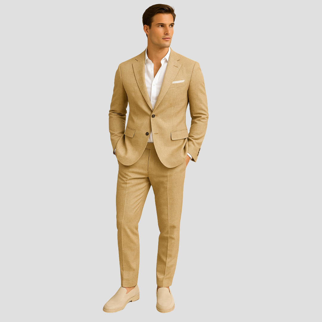 Menns Dress Sett med To Knapper 2