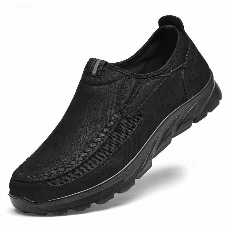 Menns Fritidssko Loafers i Retro Stil 5