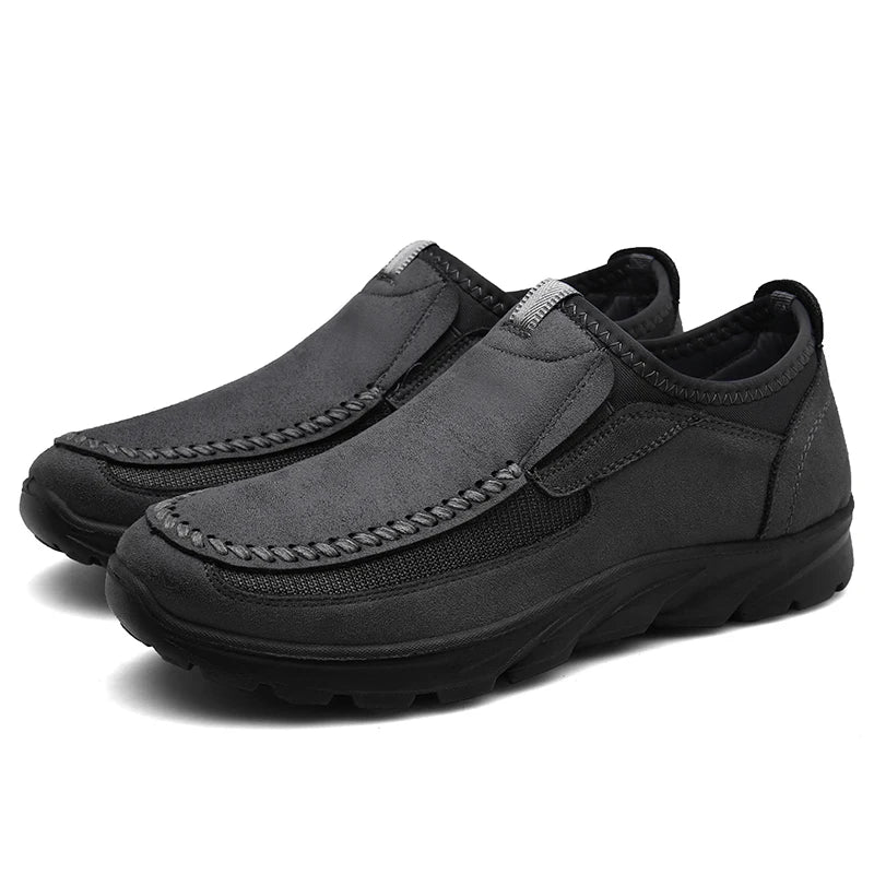 Menns Fritidssko Loafers i Retro Stil 6