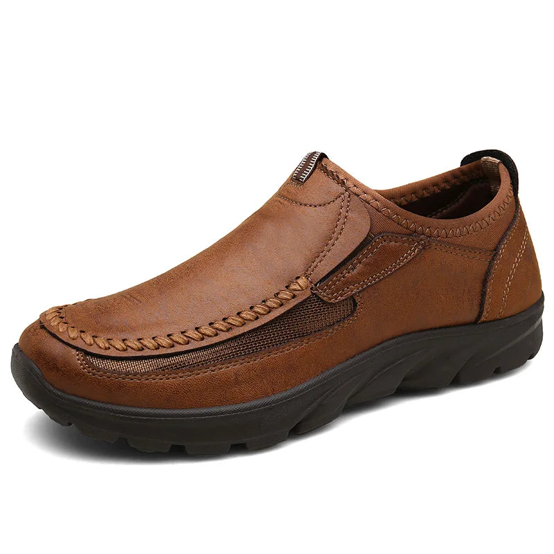 Menns Fritidssko Loafers i Retro Stil 9