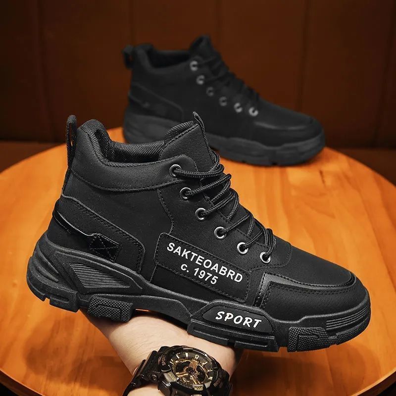 Menns Høye Joggesko Sporty Design 4