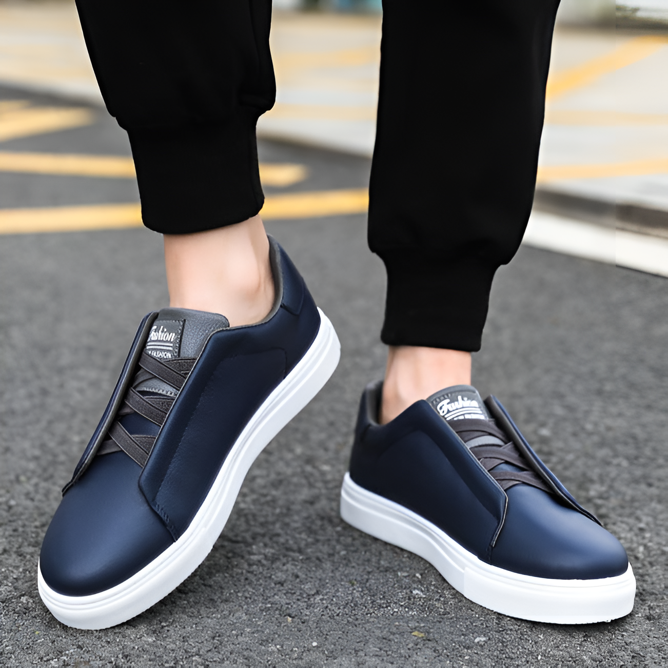 Menns Joggesko Klassisk Stil Minimalistisk Design 4