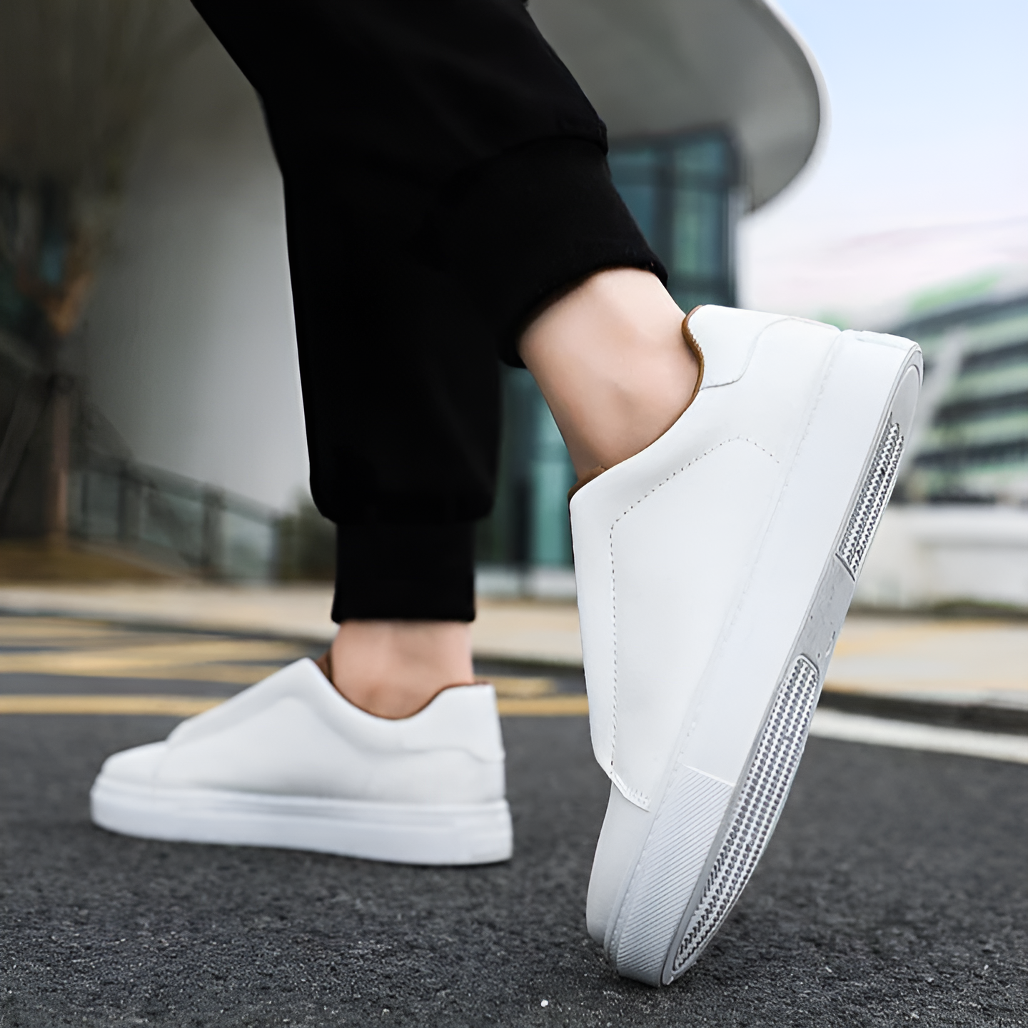 Menns Joggesko Klassisk Stil Minimalistisk Design 6