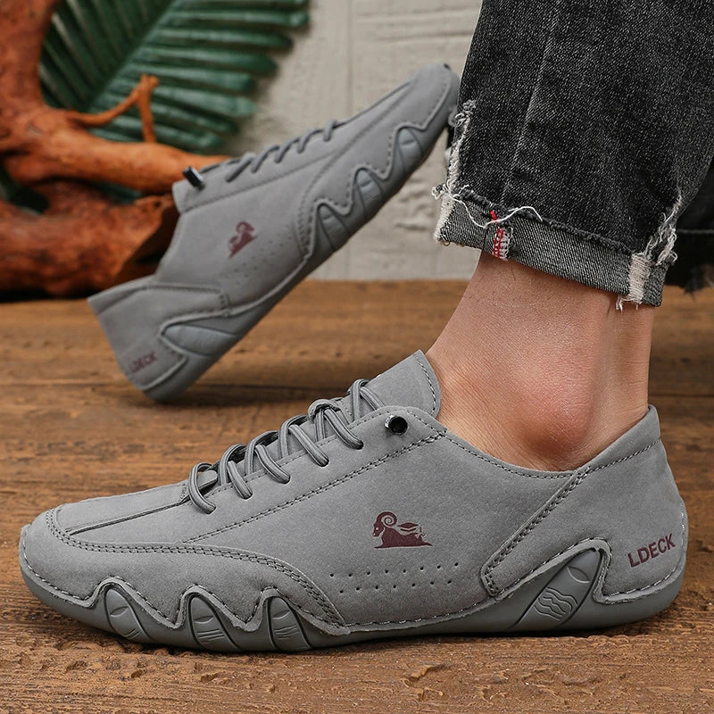 Menns Lavskåret Sneakers med Myke Såler 1