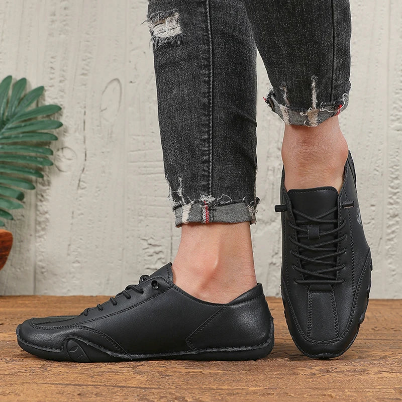 Menns Lavskåret Sneakers med Myke Såler 5