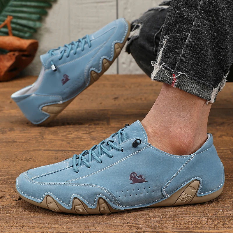 Menns Lavskåret Sneakers med Myke Såler 6