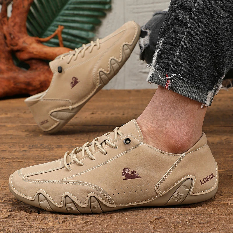 Menns Lavskåret Sneakers med Myke Såler 7