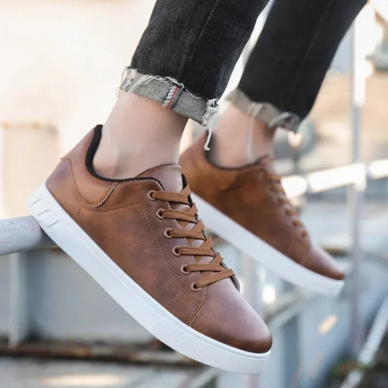 Menns Loafers Klassiske Fritidssko 3