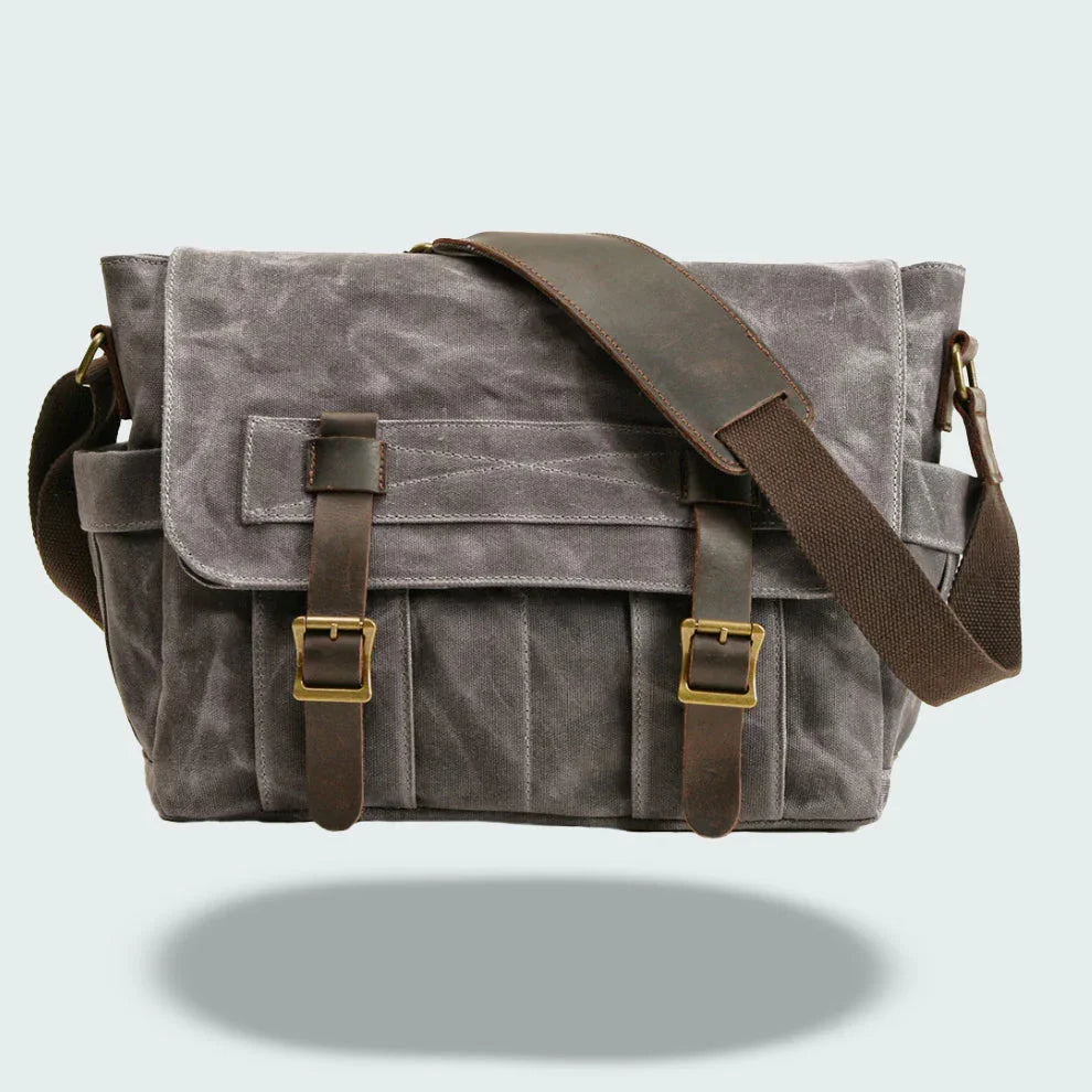 Menns Messenger-veske med Vintage Stil 1