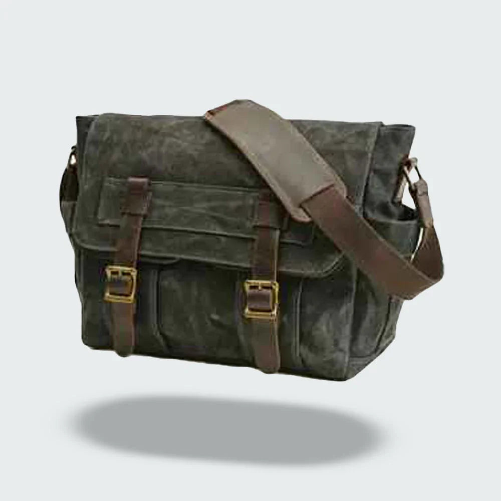Menns Messenger-veske med Vintage Stil 6