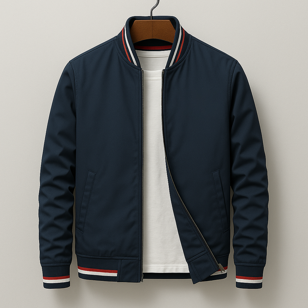 Menns Overgangsjakke Moderne Design For Vår Og Høst 4