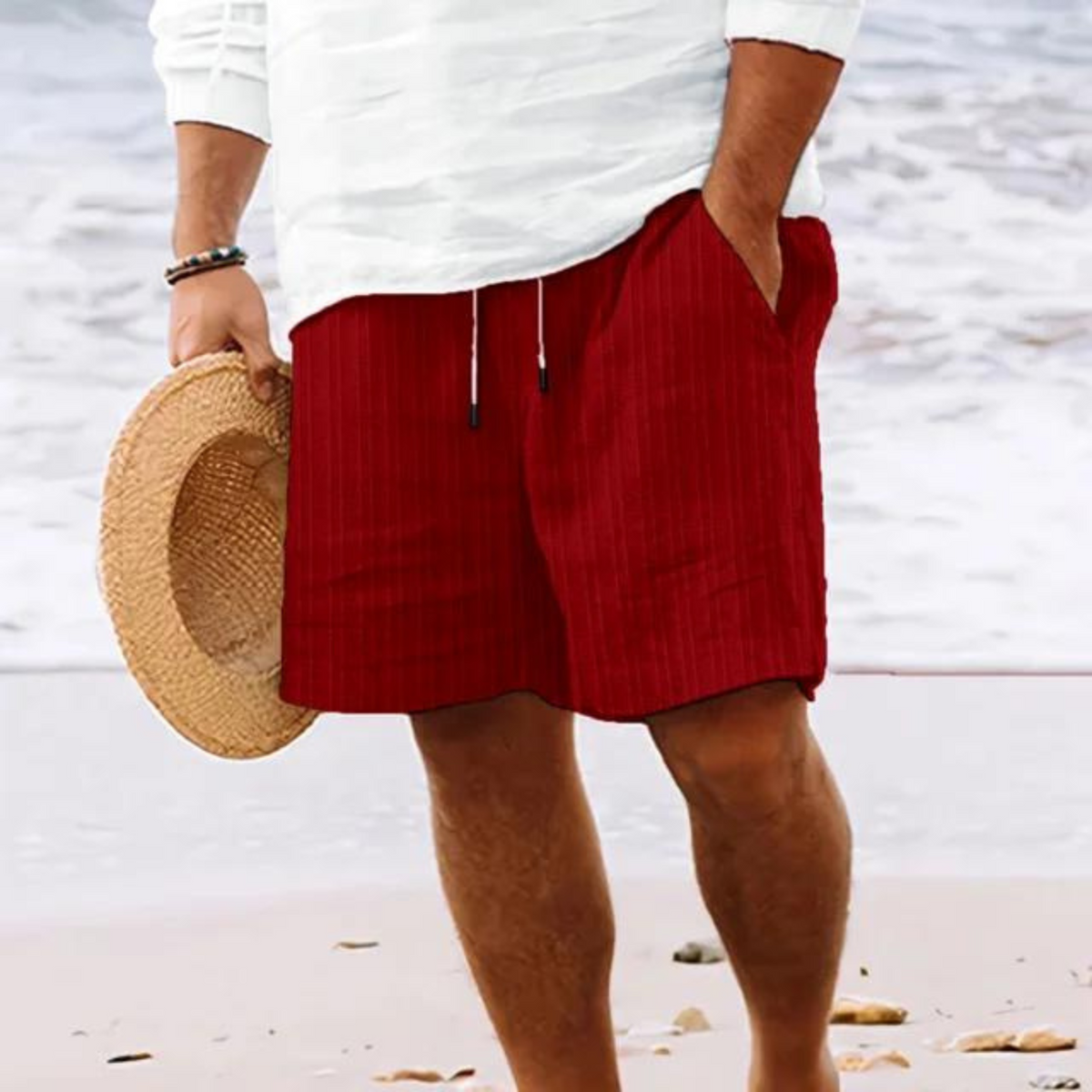 Menns Shorts Lett og Komfortabel 8