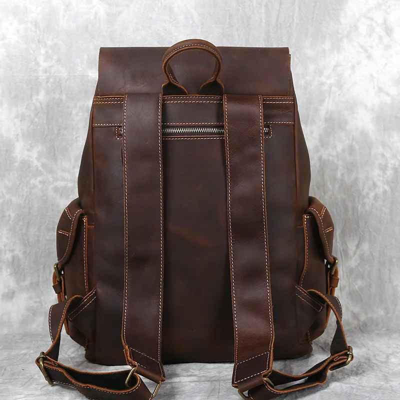 Menns Skinnryggsekk Stor Vintage 6