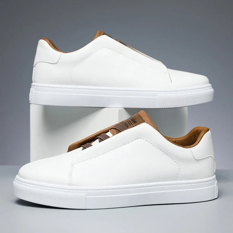 Menns Slip-On Joggesko med Tykk Såle 7