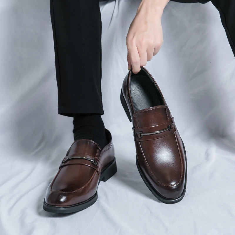 Menns Slip On Loafers Klassisk Stil 1