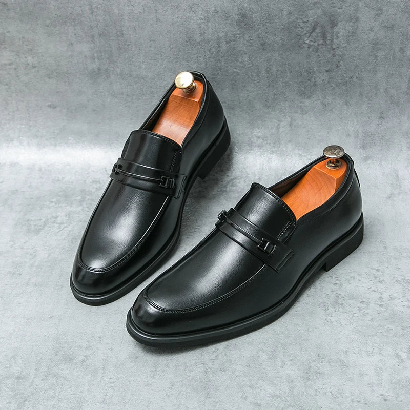 Menns Slip On Loafers Klassisk Stil 3