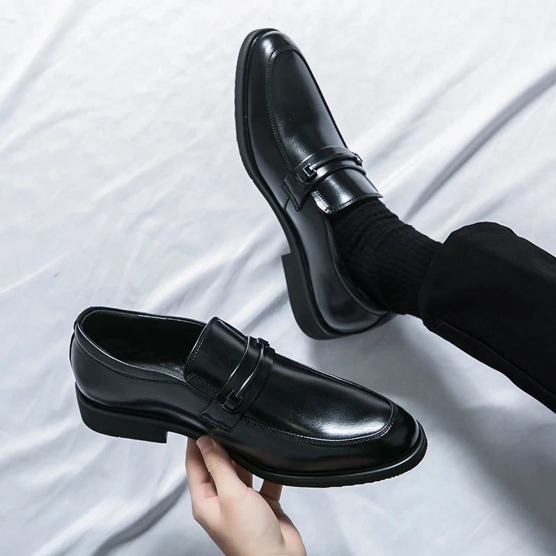Menns Slip On Loafers Klassisk Stil 4
