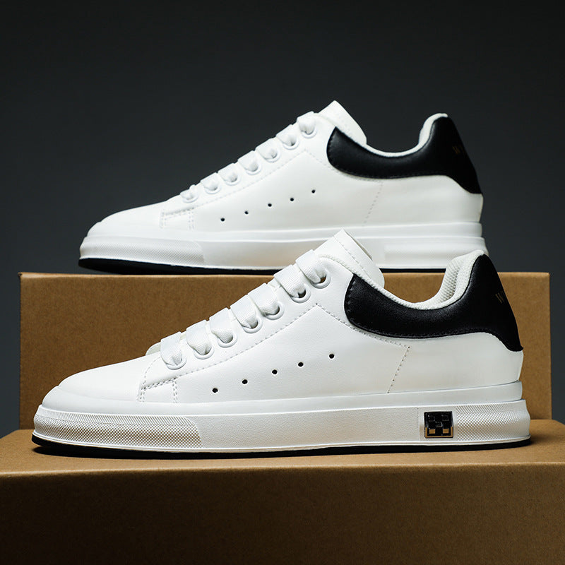 Menns Sneakers Low-Top Minimalistisk Stil 2