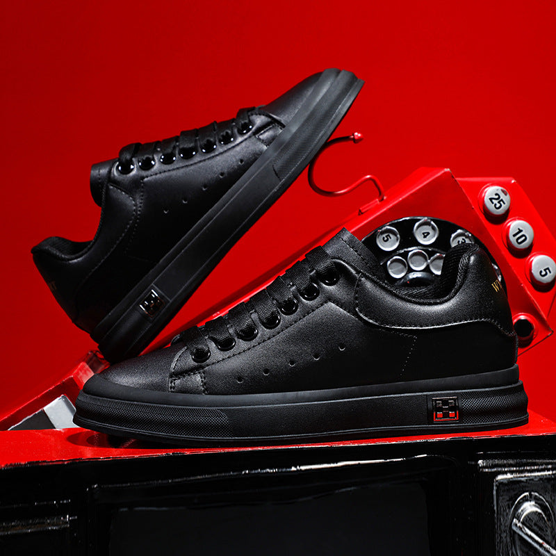 Menns Sneakers Low-Top Minimalistisk Stil 5