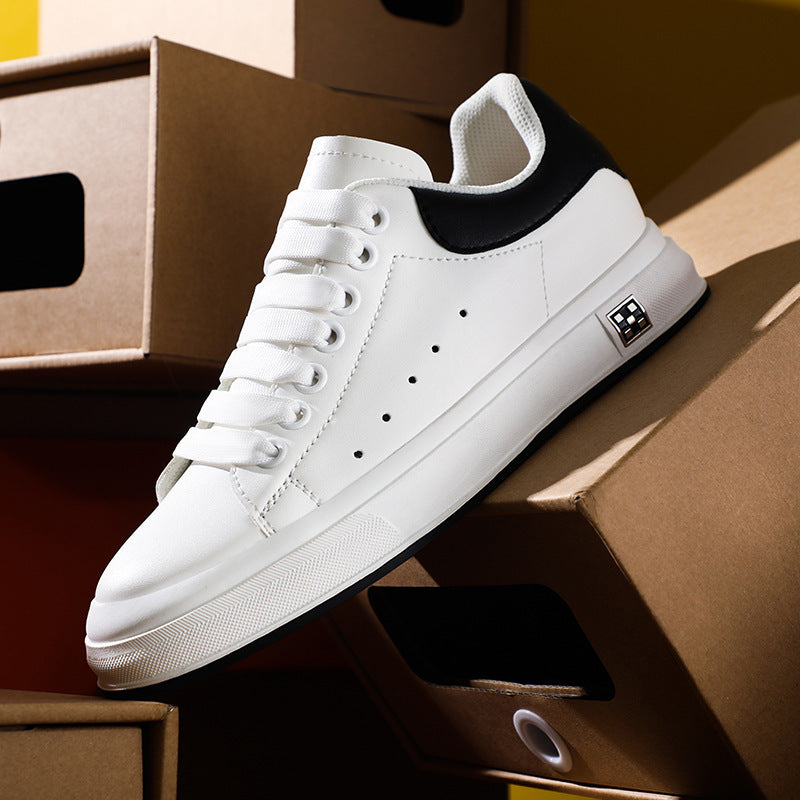 Menns Sneakers Low-Top Minimalistisk Stil 6