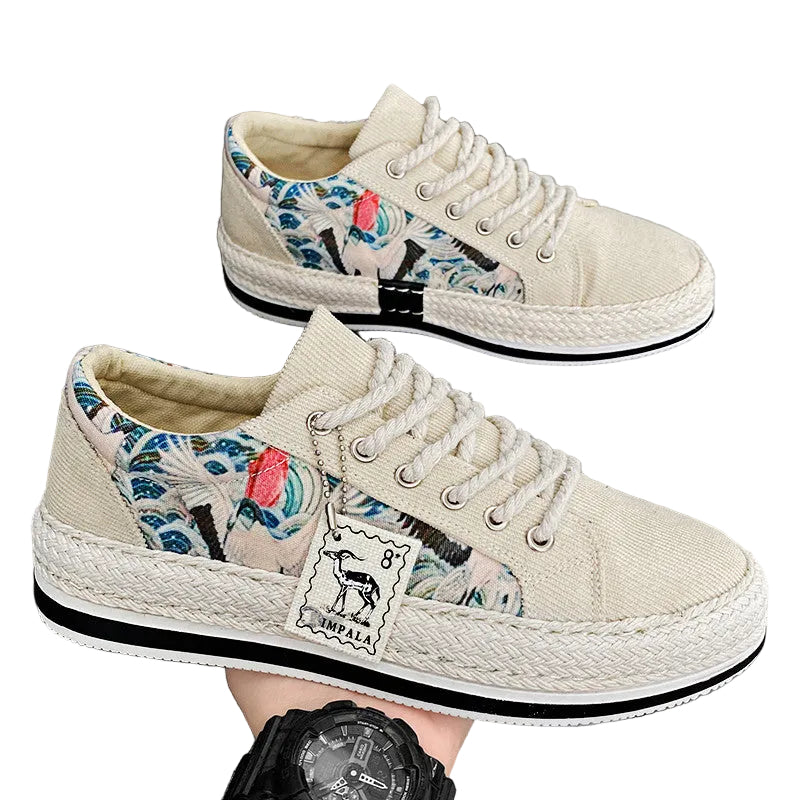 Menns Sneakers Mateo med Aztec-design 0