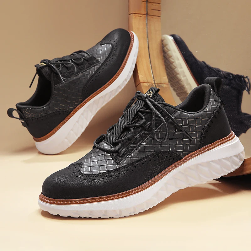 Menns Sneakers Oxford-stil Moderne Design 2