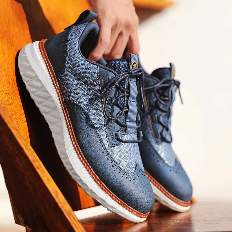 Menns Sneakers Oxford-stil Moderne Design 3