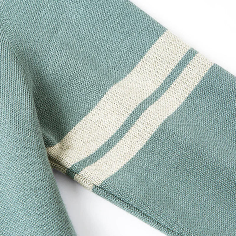 Menns Strikket Cardigan med Moderne Knappelukking 3