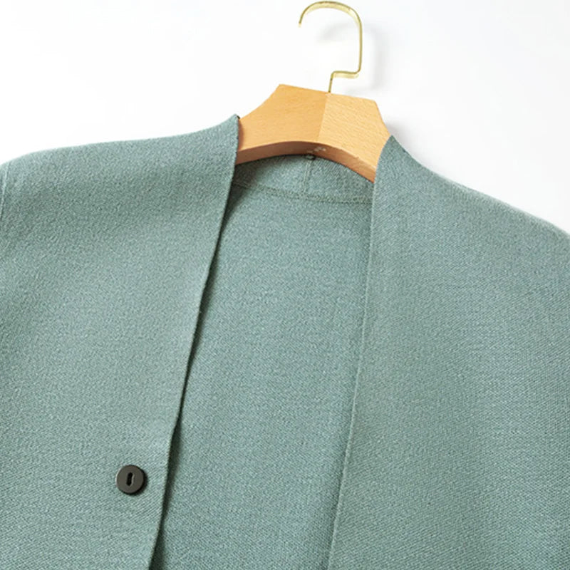 Menns Strikket Cardigan med Moderne Knappelukking 4