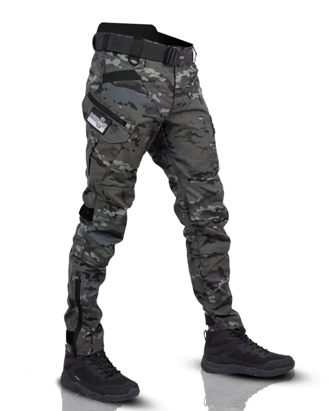 Menns Tactical Cargo-bukse med Multilommer 5