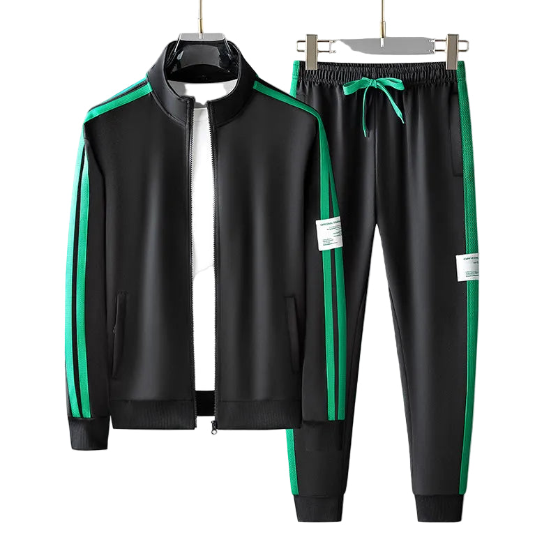 Menns Todelt Treningsdress Sporty Stil 0