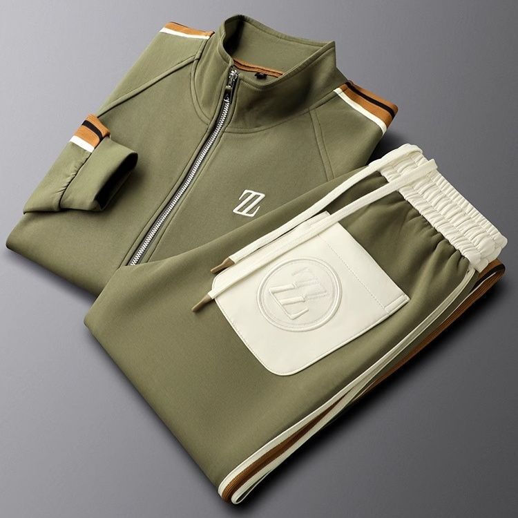 Menns Treningsdress Sporty Design med Skreddersydd Passform 2