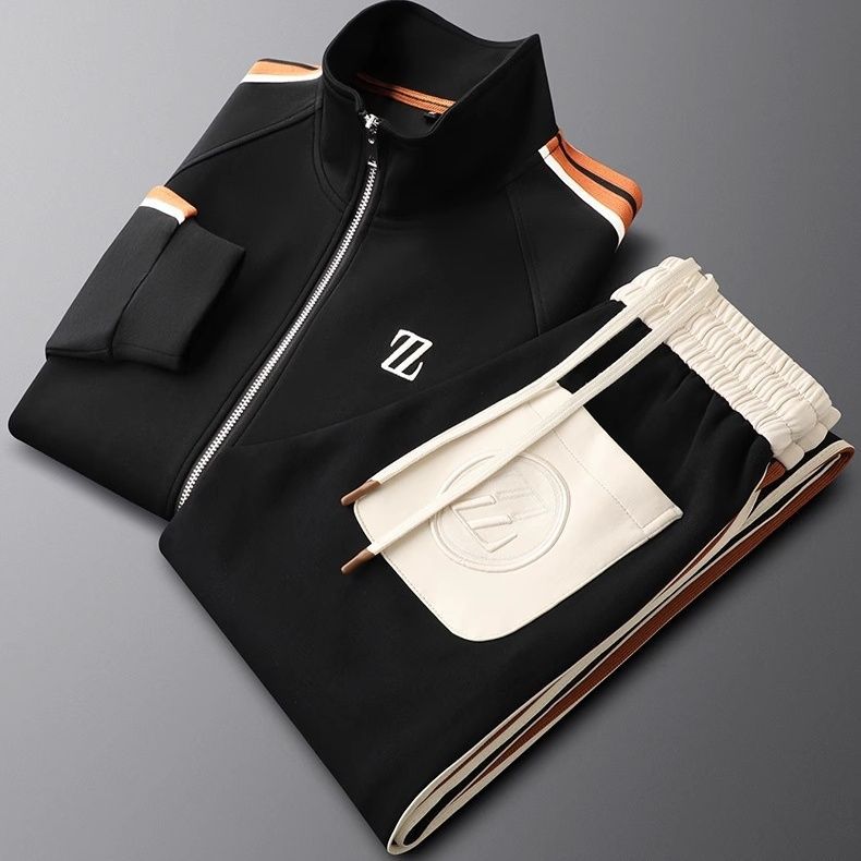 Menns Treningsdress Sporty Design med Skreddersydd Passform 4