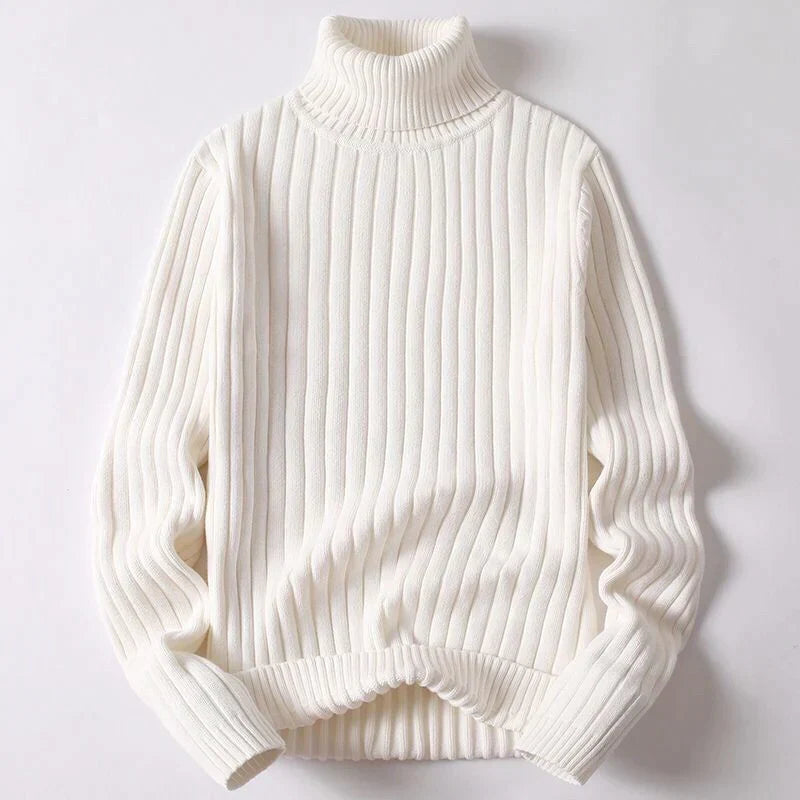 Menns Turtleneck Genser Klassisk Stil 1