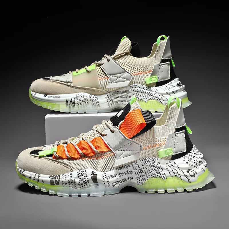 Menns Urban Sneakers med Tykk Såle 5