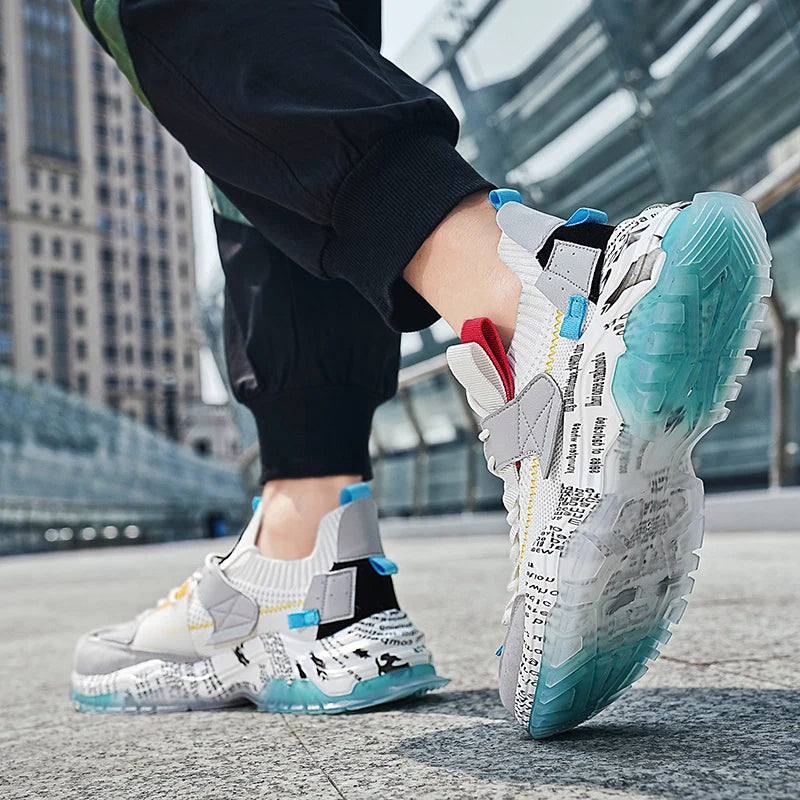 Menns Urban Sneakers med Tykk Såle 6