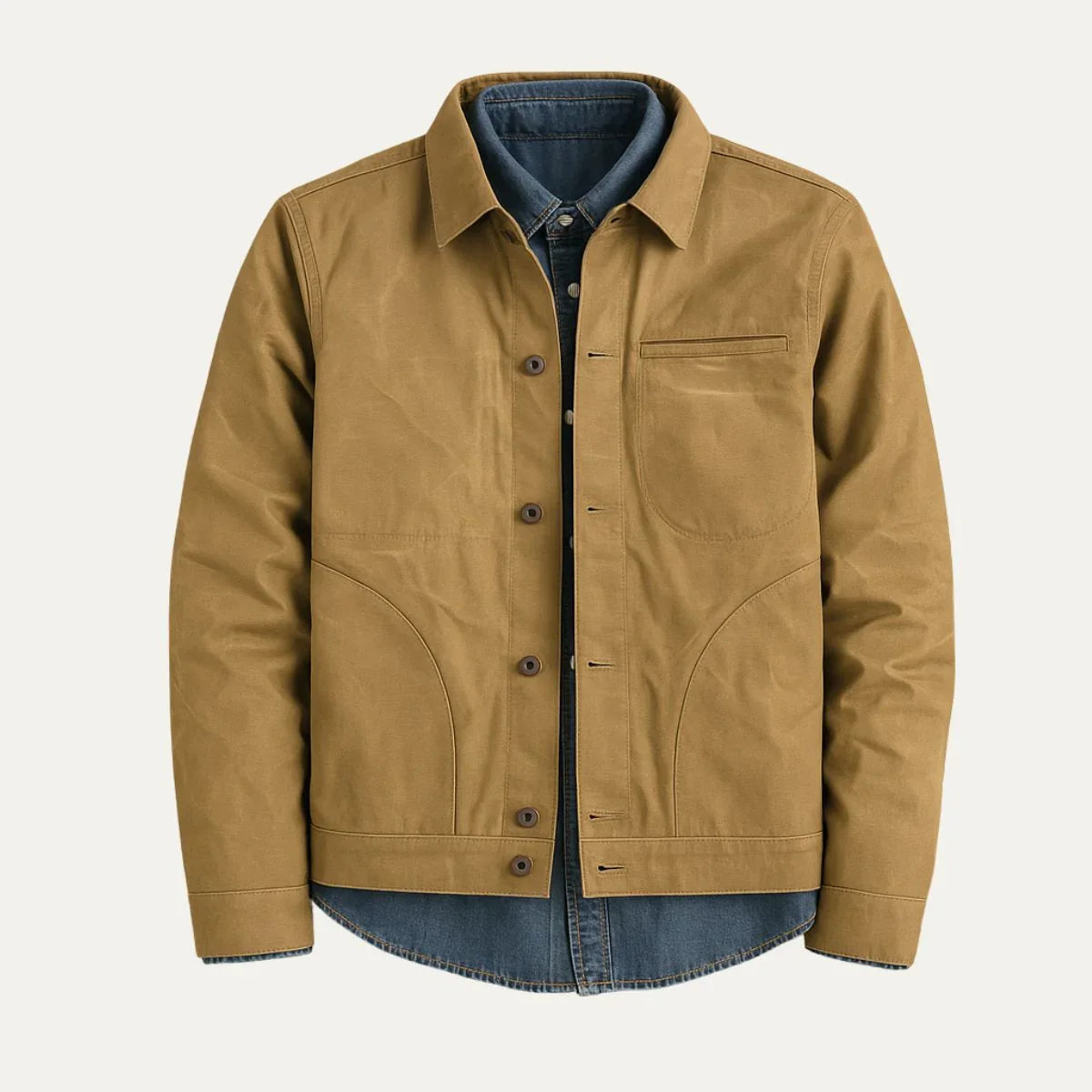 Menns Vintage Denimjakke 1