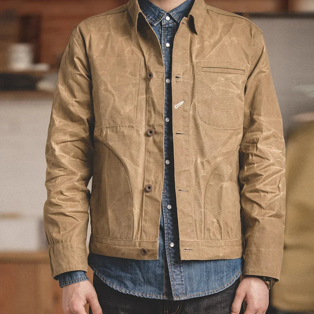 Menns Vintage Denimjakke 7