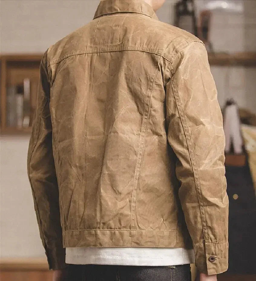 Menns Vintage Denimjakke 8